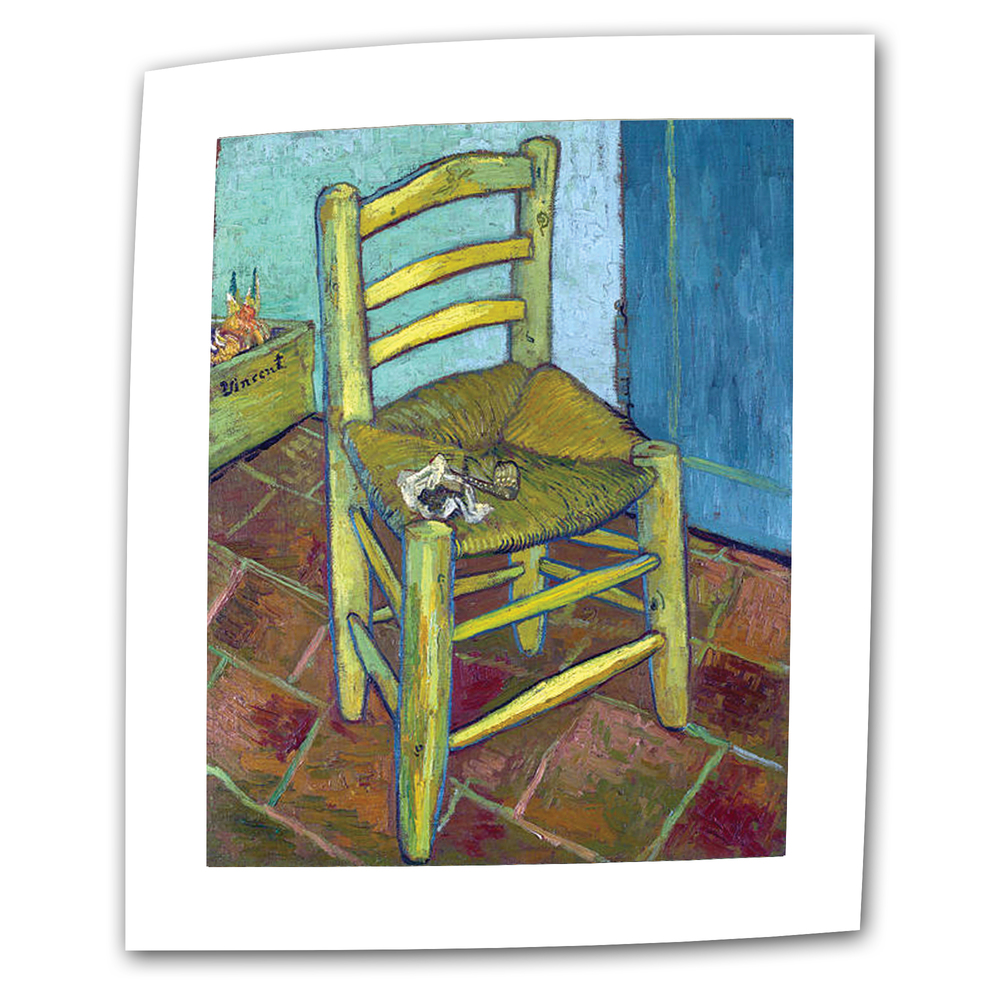 Vincent s Chair-Vincent Van Gogh oil on canvas